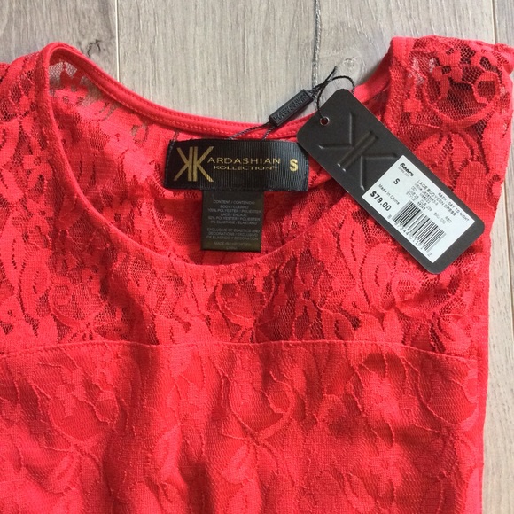 Red Lace Dress - Picture 3 of 3